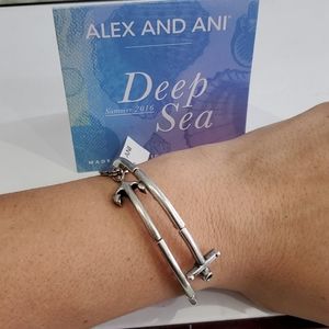 Alex and Ani Cross ✝️/ Anchor ⚓ wrap bracelet